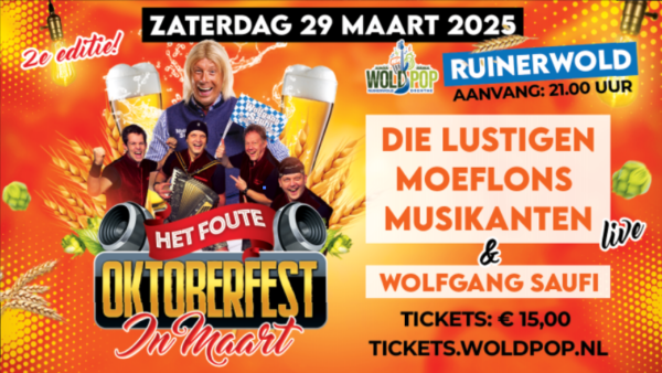 Het Foute Oktoberfest in Maart